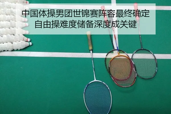 中国体操男团世锦赛阵容最终确定 自由操难度储备深度成关键